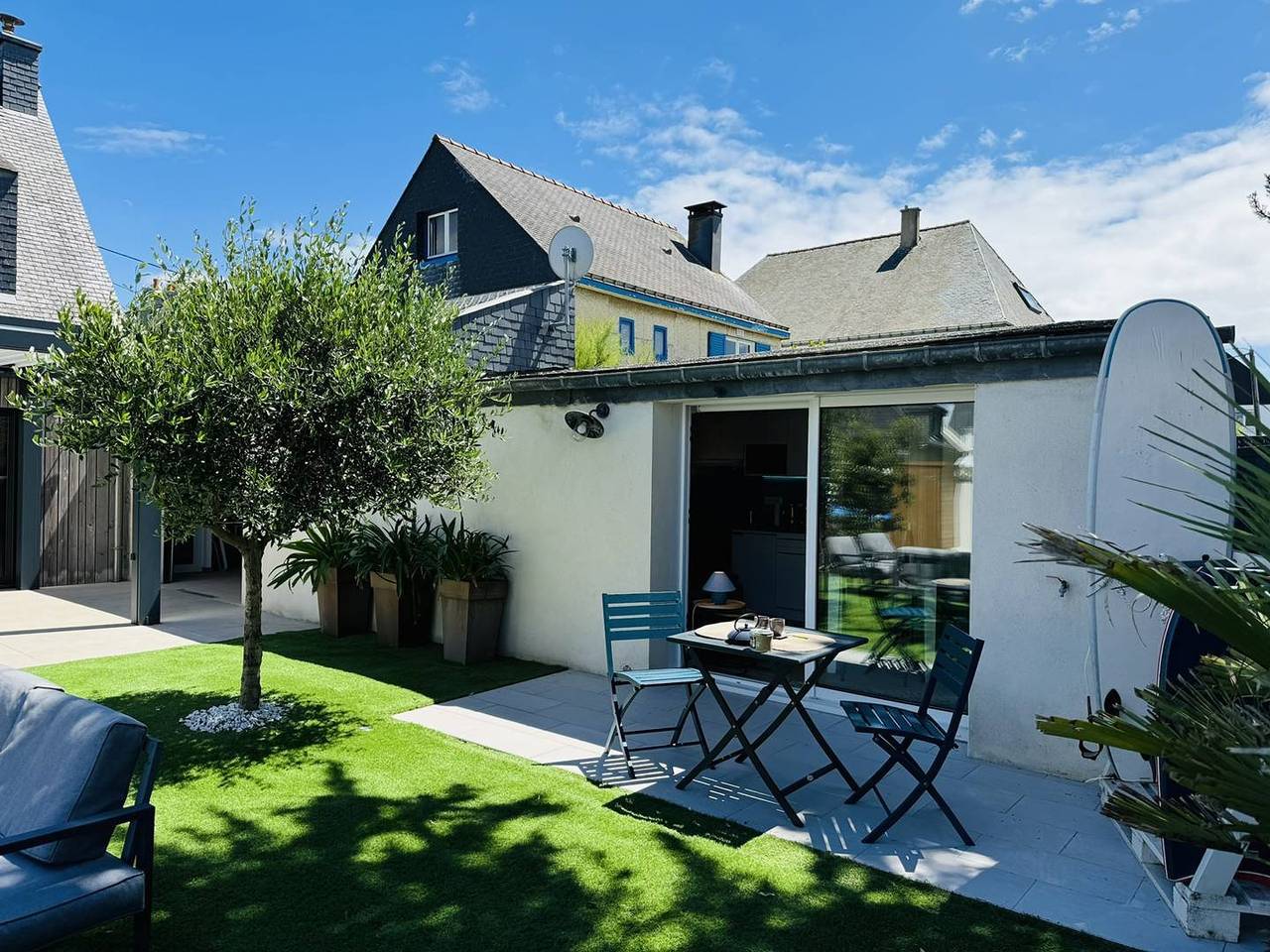 Estudio entero, Ty Cool 3*, jardin 200m carré, 50m plage, wifi in Penthièvre, Saint-Pierre-Quiberon