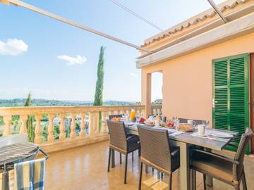 Ferienwohnung in Selva, Mallorca Inselmitte für 6 
