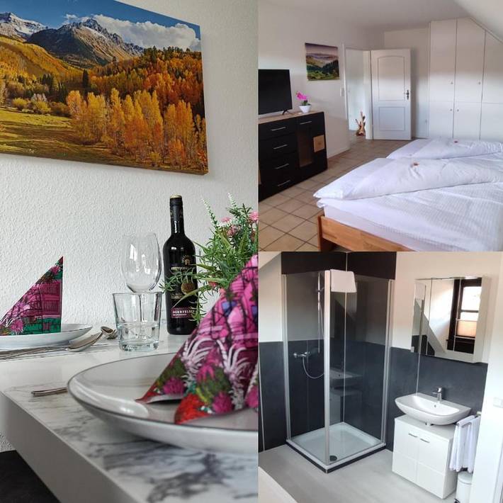 Ferienwohnung für 4 Personen, mit Terrasse und Ausblick in Marsberg