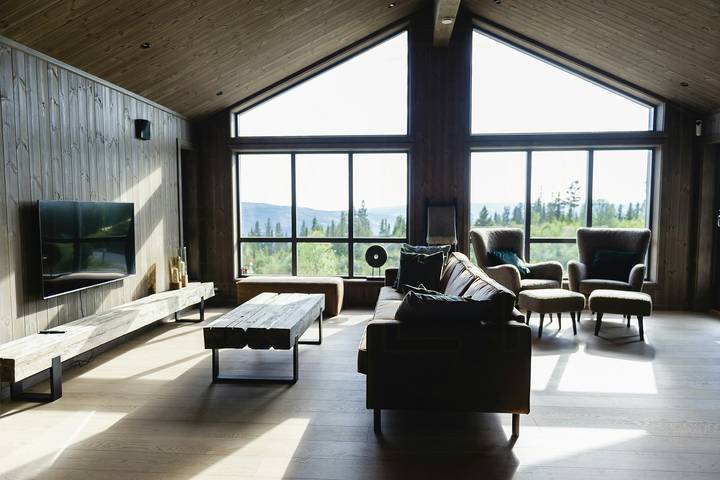 Moderne und einladende Hütte in Valdres in Nord-Aurdal