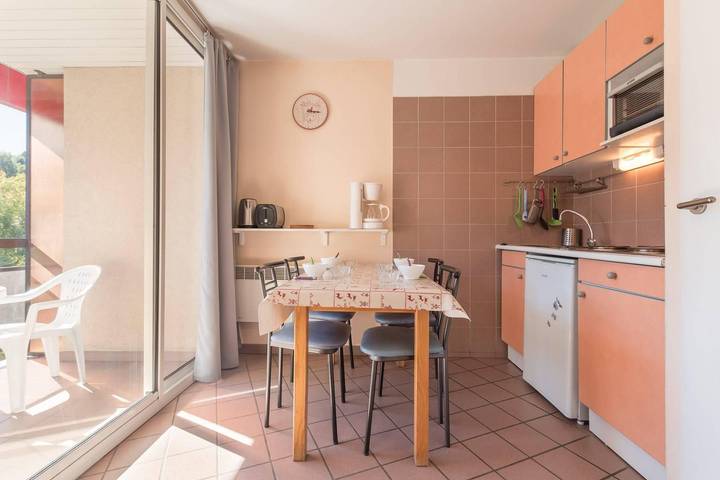 Studio pour 4 personnes, avec vue et balcon dans Serre Chevalier