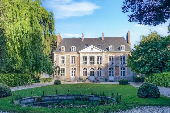 Location de vacances pour 15 personnes, avec jardin à Ingouville