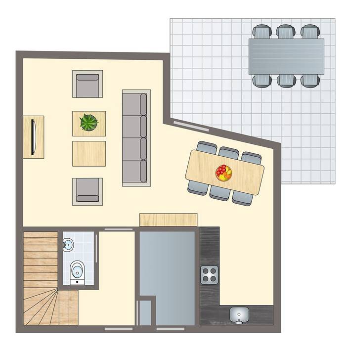 Bungalow voor 6 personen in Lauwersmeer