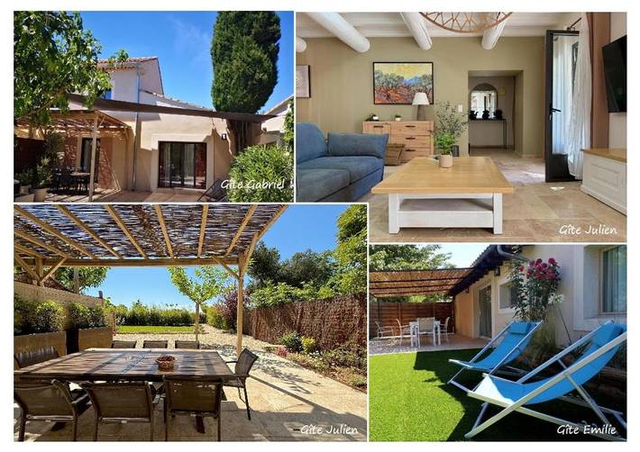 Location de vacances pour 8 personnes, avec jardin et vue, adapté aux familles à Châteaurenard - 3