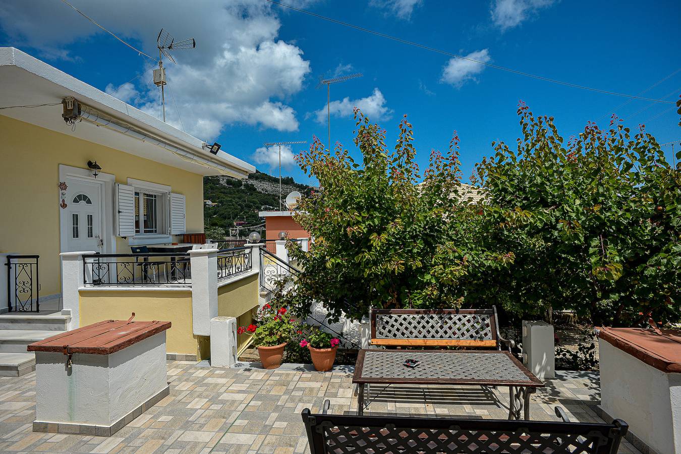 Zimmer 'Casa Nuova Garden' mit Balkon, Wlan und Klimaanlage in Gaios, Paxos
