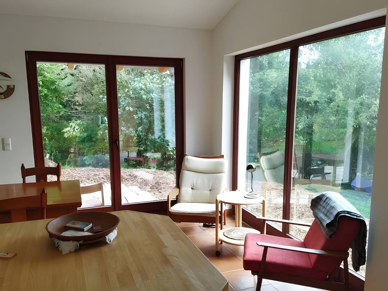 Ferienhaus 'Ahlberg' mit Bergblick, privater Terrasse und Wlan in Immenhausen, Hessisches Bergland