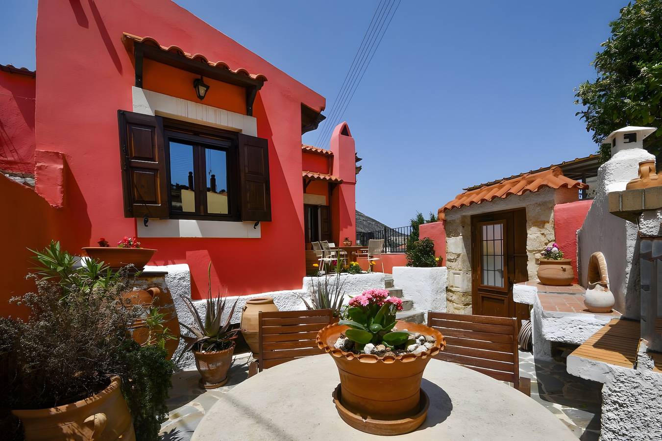 Villa „Apartment 1“ mit Bergblick und privater Terrasse in Iraklio-Heraklion und Umgebung
