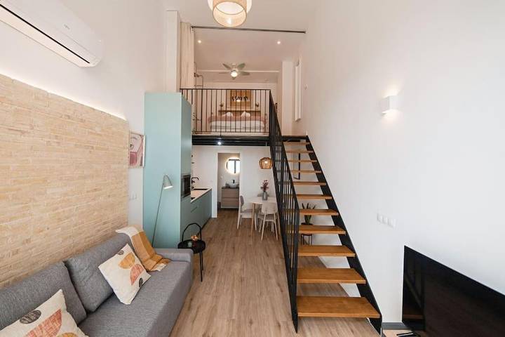 Loft voor 4 personen, met huisdier in Valencia