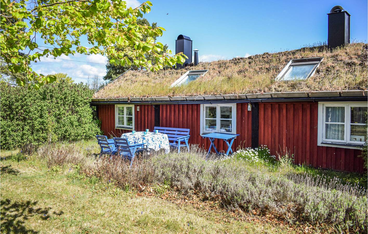 Hus för 4 Personer, med trädgård