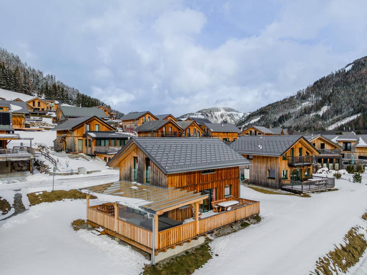 Exklusives Chalet an der Piste mit Wellness in Rottenmanner und Wölzer Tauern, Hohentauern