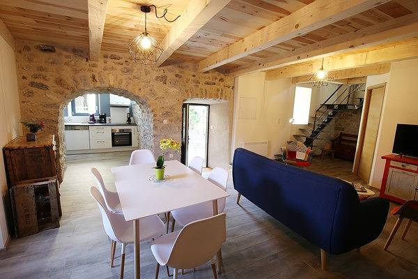 Gîte pour 5 personnes, avec terrasse