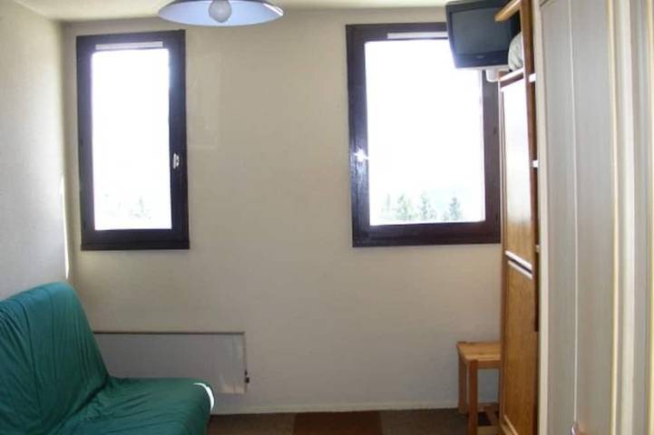Ganze Wohnung, Studio 18m² für 3 Pers, nahe Pisten, Haustiere erlaubt in La Ferrière, Le Pleynet