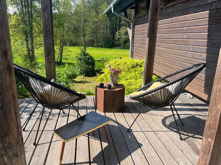 Ferienhaus für 6 Personen, mit Balkon und Terrasse sowie Garten und Sauna in der Stuttgart Region - 3