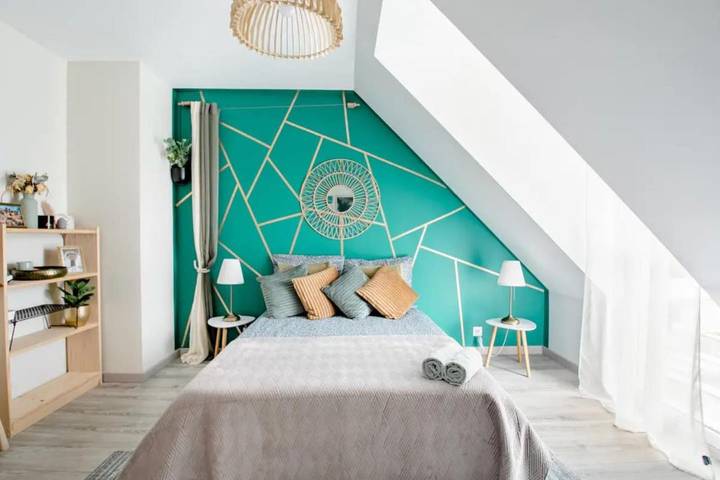 Location de vacances pour 6 personnes, avec vue et jardin à Miniac-Morvan - 3