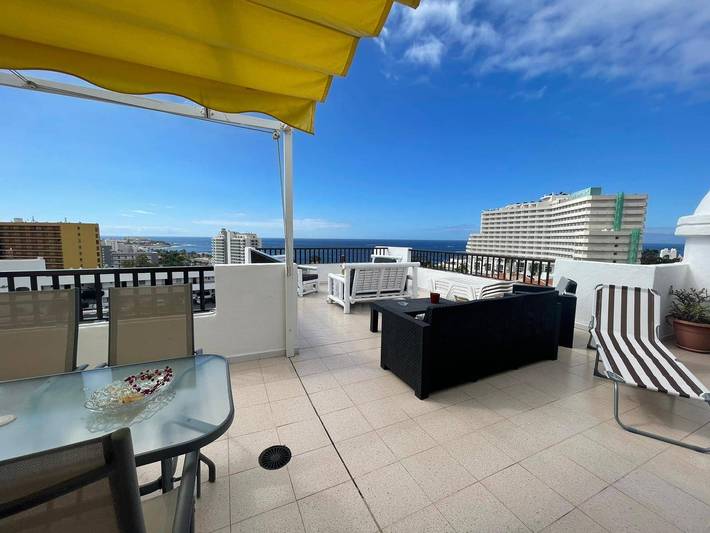 Vakantiewoning voor 4 personen, with zwembad and tuin as well as uitzicht op zee in Costa Adeje