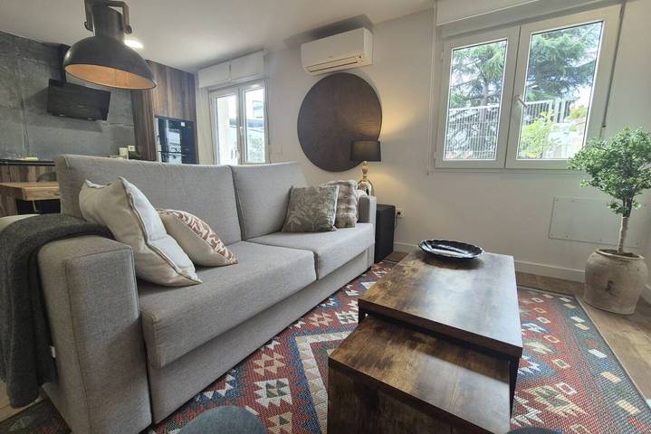 Appartement entier, Appartement de vacances pour 4 personnes avec balcon/terrasse in Gijón, Côte Cantabrique