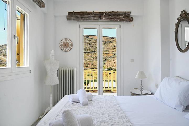 Location de vacances pour 8 personnes, avec vue ainsi que jardin et terrasse, animaux acceptés dans Κανάλα - 4