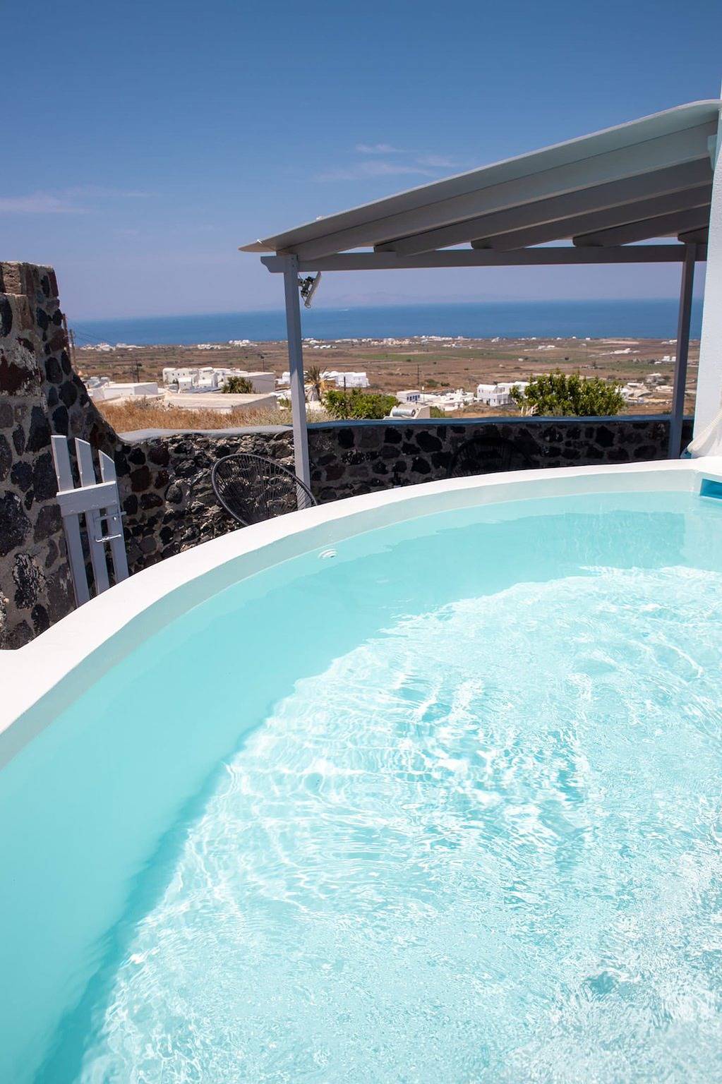 Villa pour 2 personnes avec piscine in Finikia, Santorin