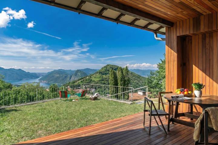 Ferienhaus für 2 Personen, mit Seeblick, kinderfreundlich in Lugano