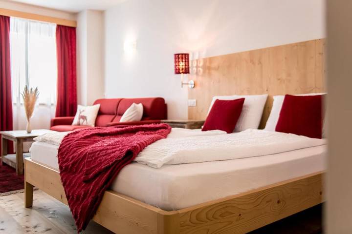 B&b per 4 persone, con Terrazza e Panorama sul Plan de Corones