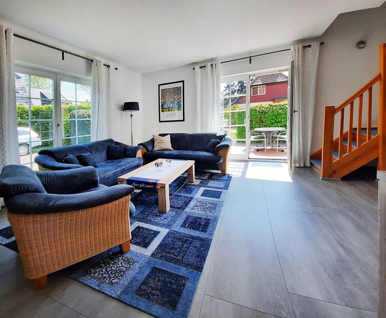 Moderne, komfortable Ferienhaushälfte mit Terrasse, für max. 5 P., Wlan, Wama in Prerow, Fischland - Darß - Zingst