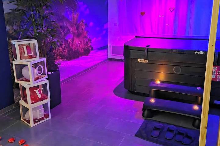 Appartement de vacances pour 2 personnes, avec jacuzzi à Calais