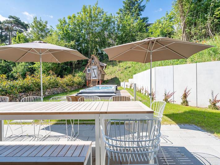 Ferienhaus für 9 Personen, mit Whirlpool und Terrasse sowie Sauna, mit Haustier in Heringsdorf - 2