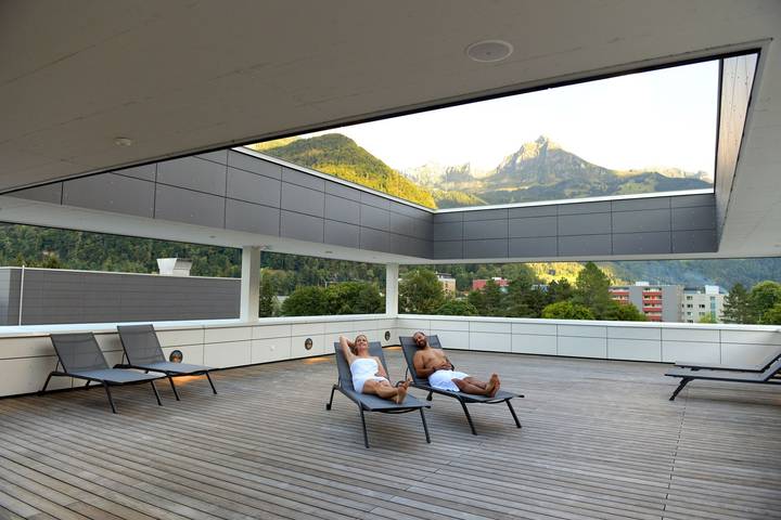 Hôtel pour 2 personnes, avec terrasse et sauna - 1