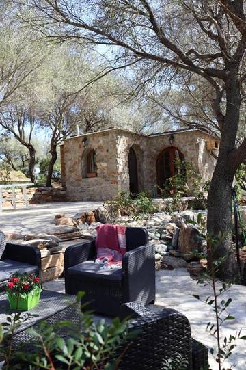 Gîte pour 2 personnes, avec terrasse et vue à Rapale