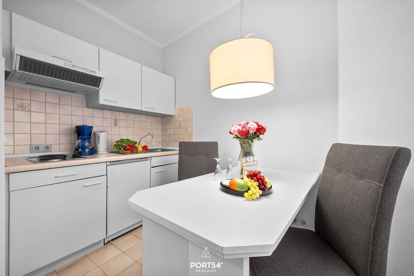 Ganze Wohnung, "Ferienwohnung Languste" im Herzen Büsums mit Balkon, Zentrum und Strandnah in Hafen Büsum, Büsum