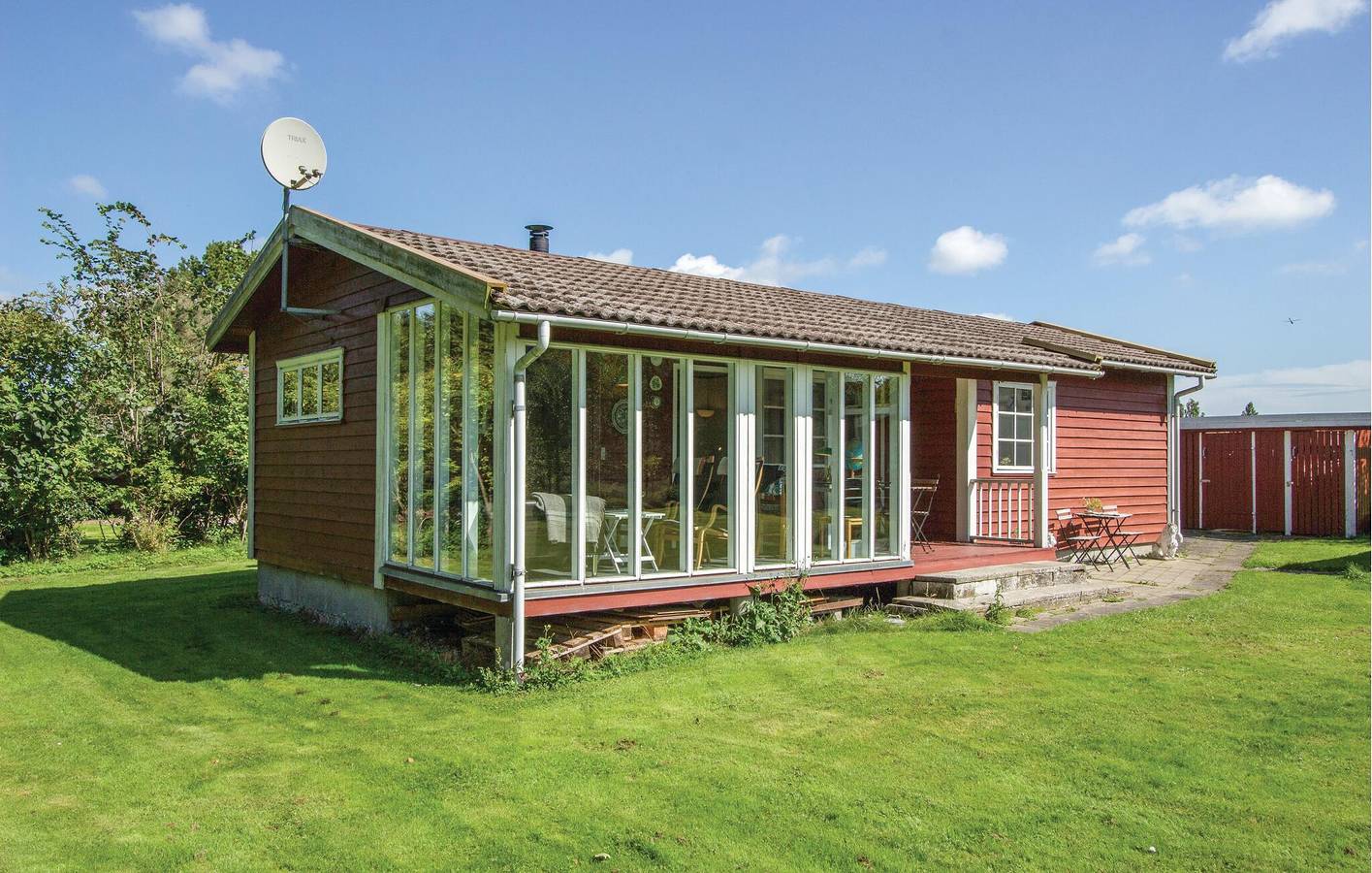 Maison de vacances pour 4 personnes avec terrasse in Bukkemose, Humble