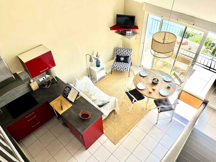Ganze Wohnung, Ferienwohnung 2 Zimmer Duplex -53m2 -Ansicht Ria in Étel, Côte des Mégalithes