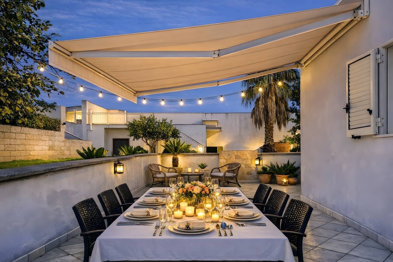 Mauricarol Residences - Carol Apartment with Private Terrace, Wi-Fi, and Air Conditioning in Presicce, Golfo di Taranto