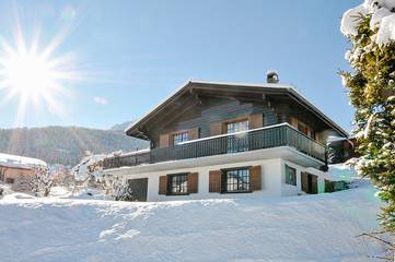 Location de vacances pour 6 personnes, avec vue et terrasse à Nendaz