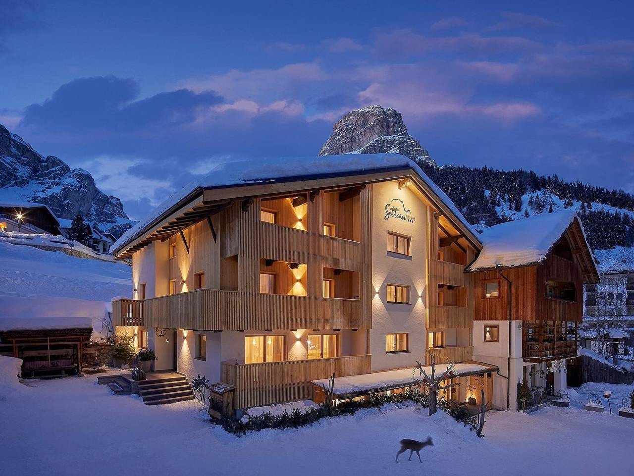 Ganze Ferienwohnung, Residence Settsass - Apartment Superior für 4  Personen in Colfosco, Corvara in Badia