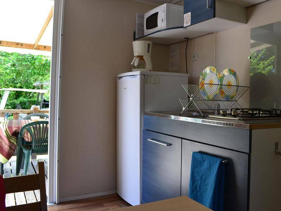 Flower Camping Les Fauvettes - Mobilhome 5 personnes - Domino in Anduze, Parc national des Cévennes