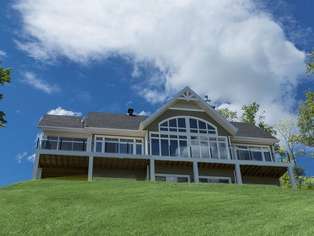 L'Aquitaine - Außergewöhnliche 180-Grad-Blick auf den St.-Lorenz-Strom in Le Massif