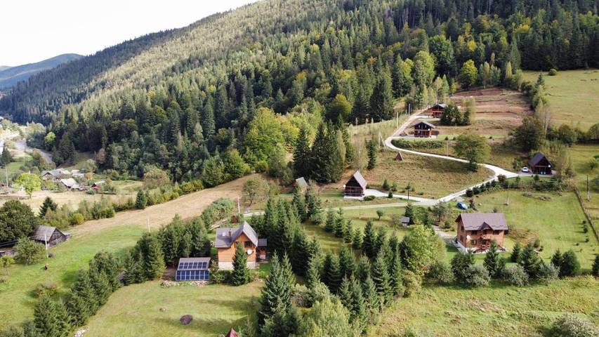 Ferienhaus für 2 Personen, mit Ausblick und Garten in der Ukraine