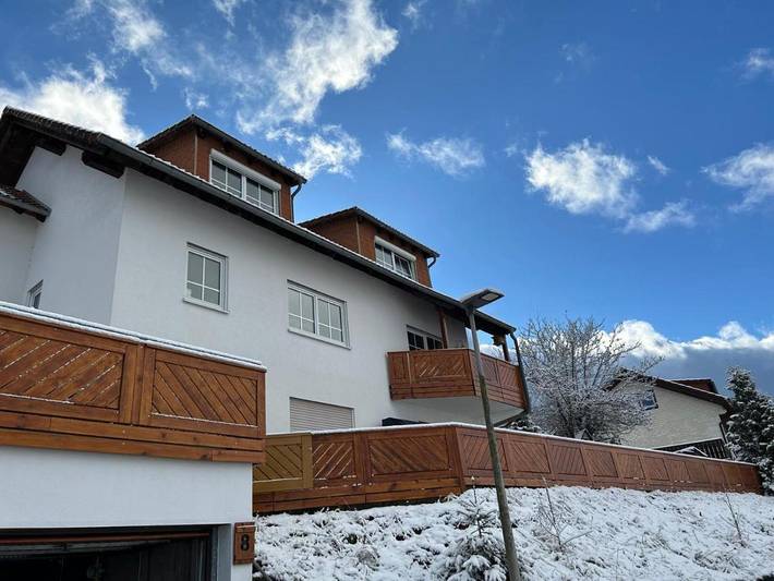 Ferienwohnung für 9 Personen, mit Terrasse und Ausblick in Furtwangen