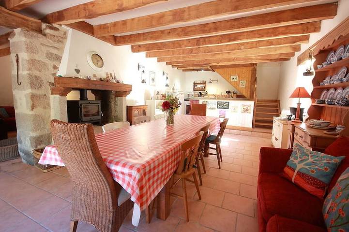 Gîte pour 2 personnes, avec jardin, animaux acceptés