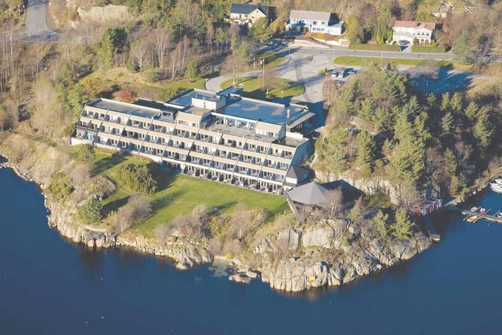 Hotel für 3 Personen, mit Ausblick und Garten in Farsund