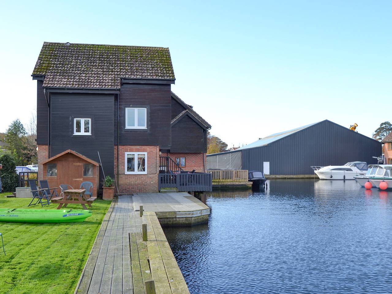 David's Island in Wroxham, The Broads