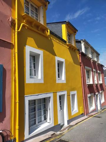 Location de vacances pour 6 personnes, avec jardin à Sauzon