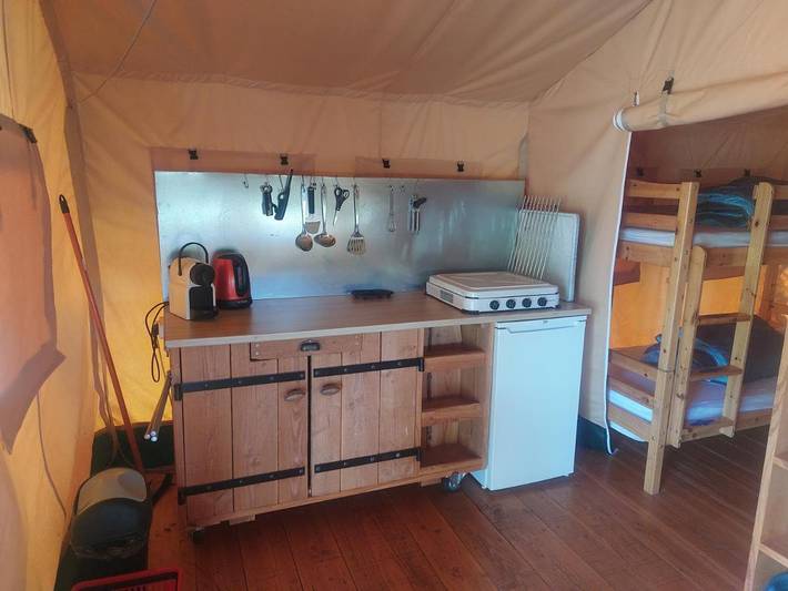 Tente pour 4 personnes, avec Jardin et Vue dans Haute-Saône - 2