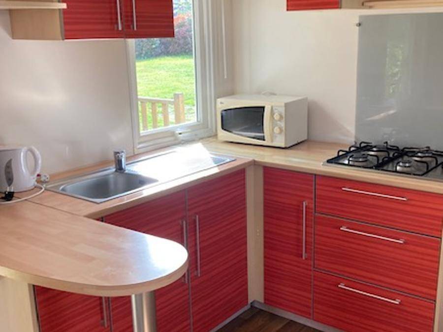 Camping Sun Valley - La Garenne Eguzon - Mobilheim 2 personen - Mobilheim Mango 4/6 pers - zusätzliche Personen gegen Aufpreis möglich, kontaktieren Sie den Campingplatz in Parnac, Le Blanc und Umgebung