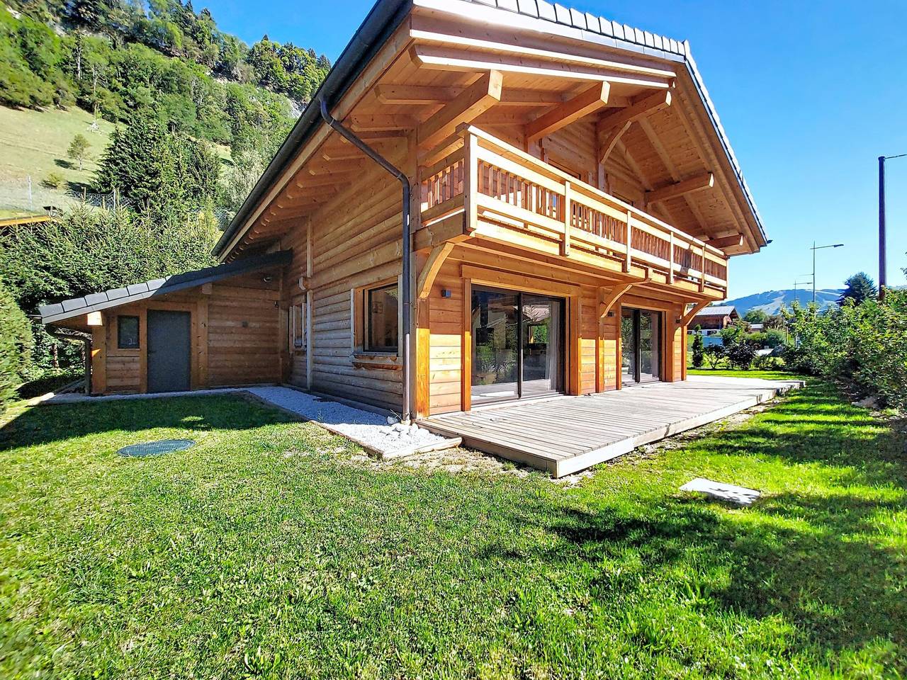 L'aigle blanc in Praz-sur-Arly, Pays du Mont-Blanc