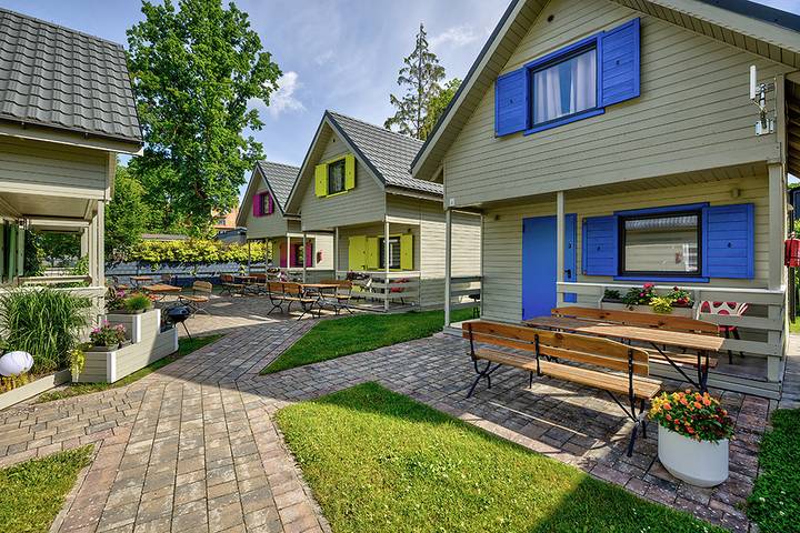 Chalet pour 6 personnes, avec terrasse, animaux acceptés en Pologne