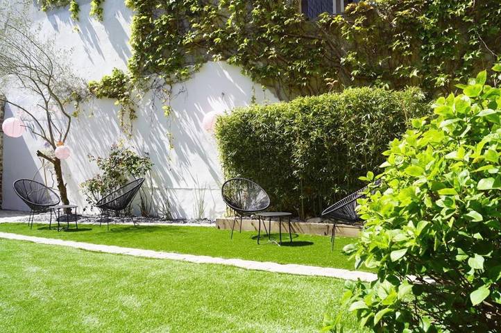 Appartement de vacances pour 2 personnes, avec jardin