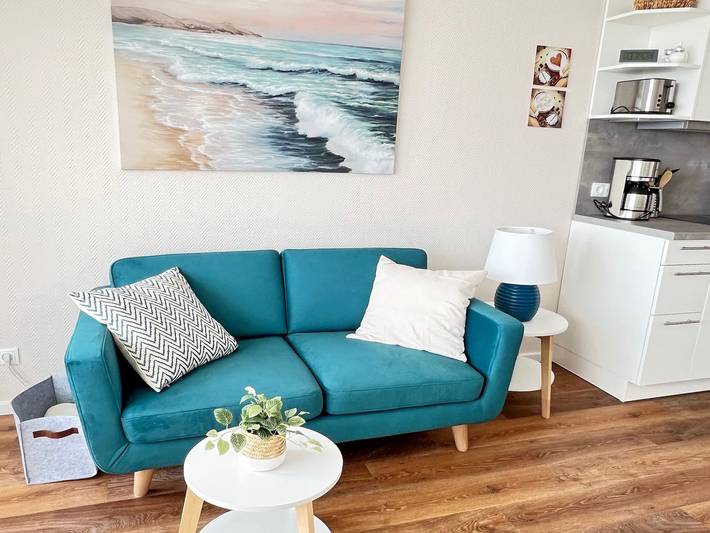 Ferienwohnung für 2 Personen, mit Seeblick und Balkon in Travemünder Woche