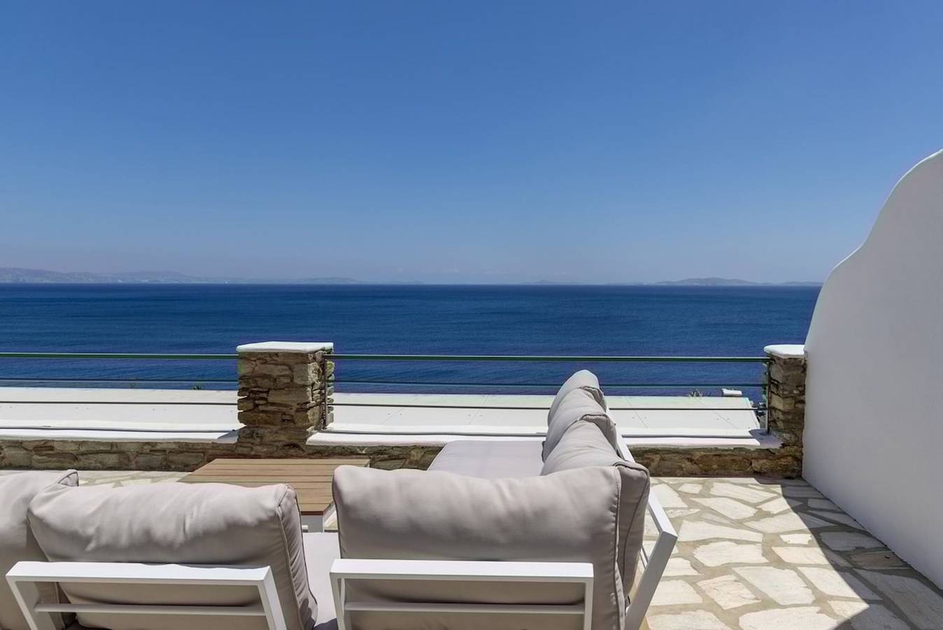 "Aegean Whispers" Sea Front Villa in Tinos in Tinos